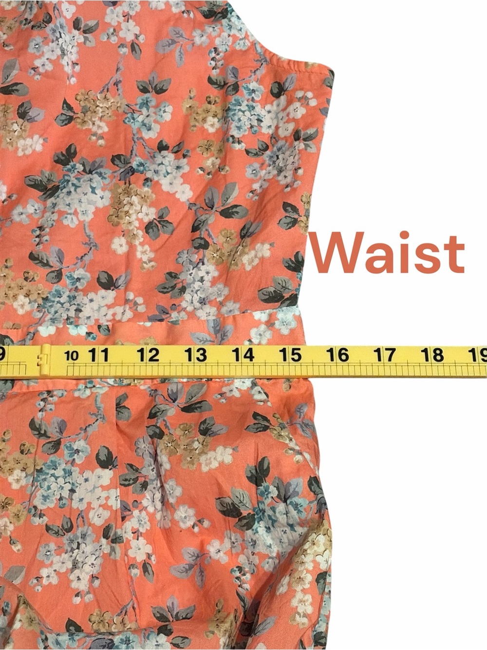 J. Crew Coral Floral Halter Jumpsuit - Picture 4 of 4